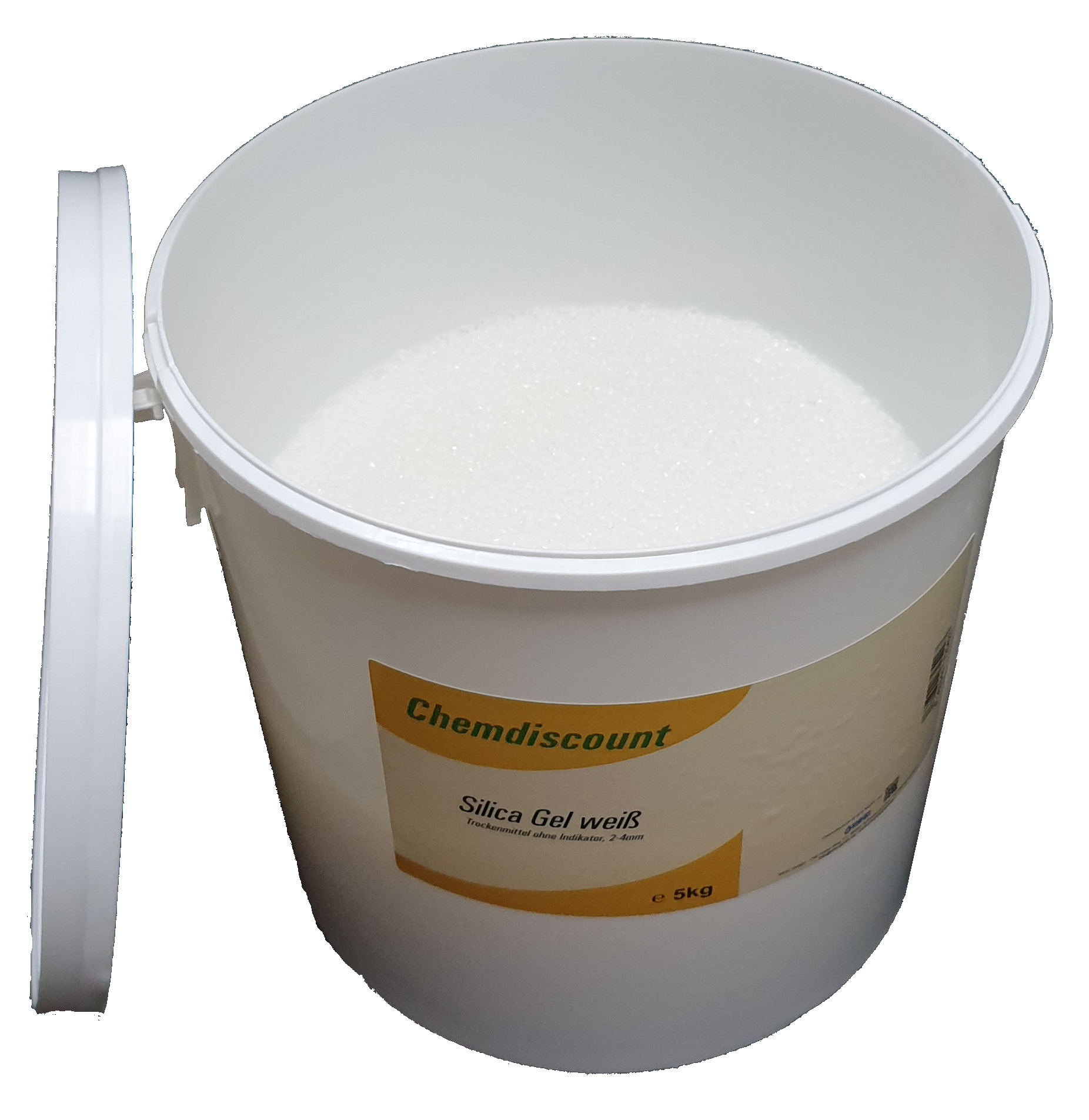 1,2,4 kg Silica Gel Weiß regenerierbar, Trockenmittel ohne Indikator,  Silikagel kaufen bei